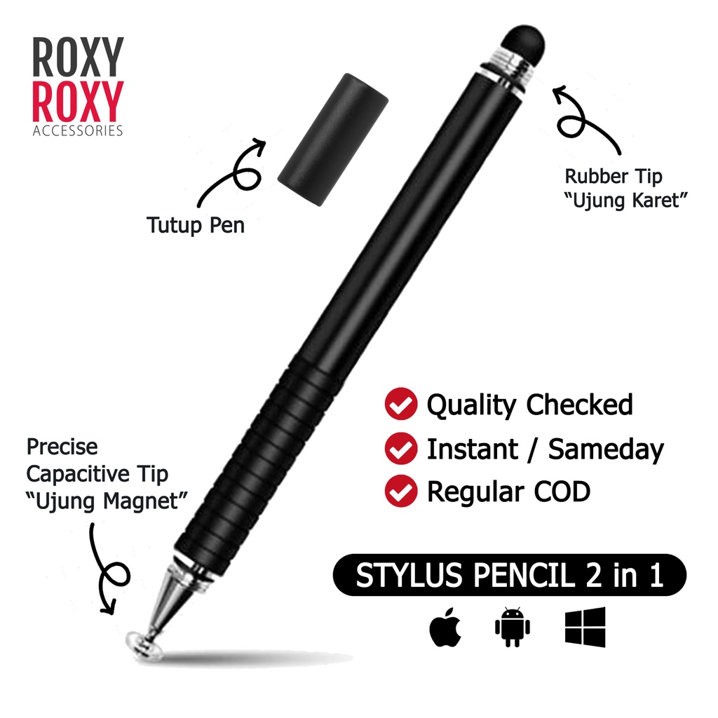 Roxyroxy - Stylus Pen Universal Capacitive Stylus Pencil Ipad IOS Tab Android Windows