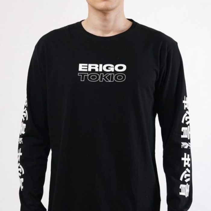 TERLARIS KAOS BIG SIZE LENGAN PANJANG KAOS ERIGO TOKIO