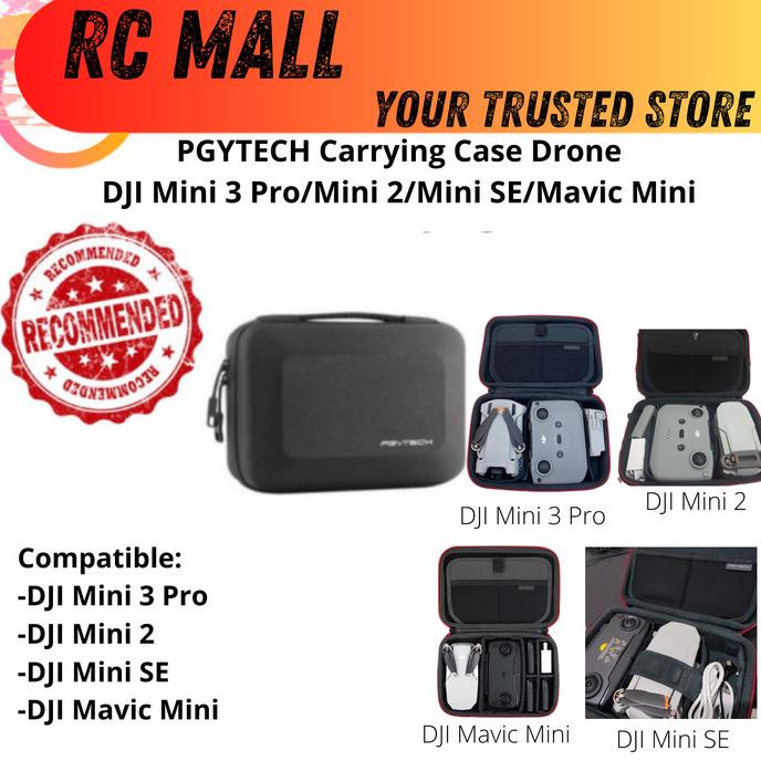 [ Promo ] Pgytech Tas Dji Mavic Mini 2 Mavic Mini Bag Carrying Case - Drone Kamera Dan Aksesoris