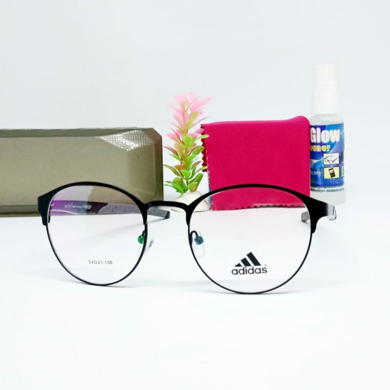 frame kacamata minus ringan Sporty kacamata minus bulat