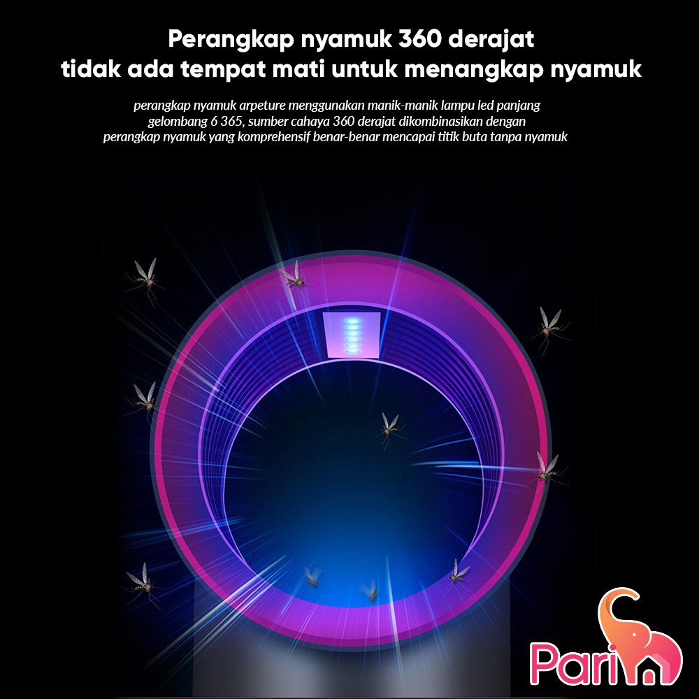 Perangkap Nyamuk Led Mosquito Killer Pembunuh Nyamuk XZ-268