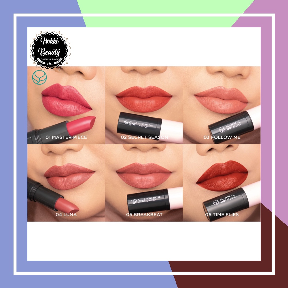 Mineral Botanica The Grail Vivid Matte Lipstick