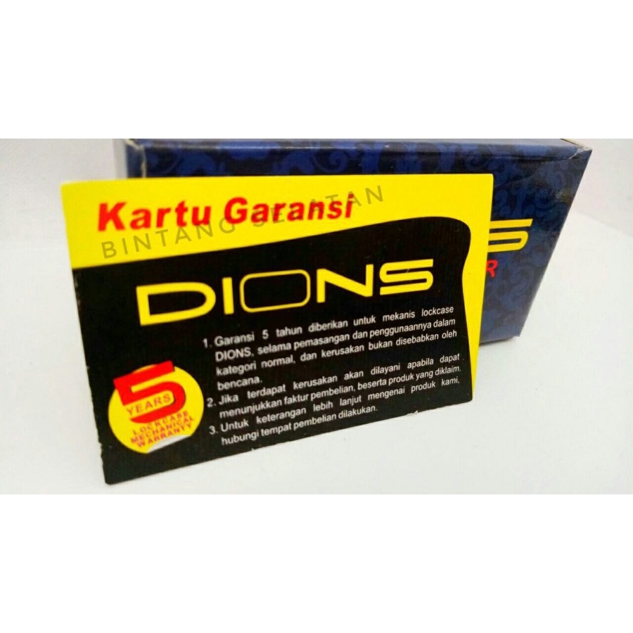 LOCKCASE  KUNCI SWING DIONS 821 CYLINDER 821 DIONS  fullset