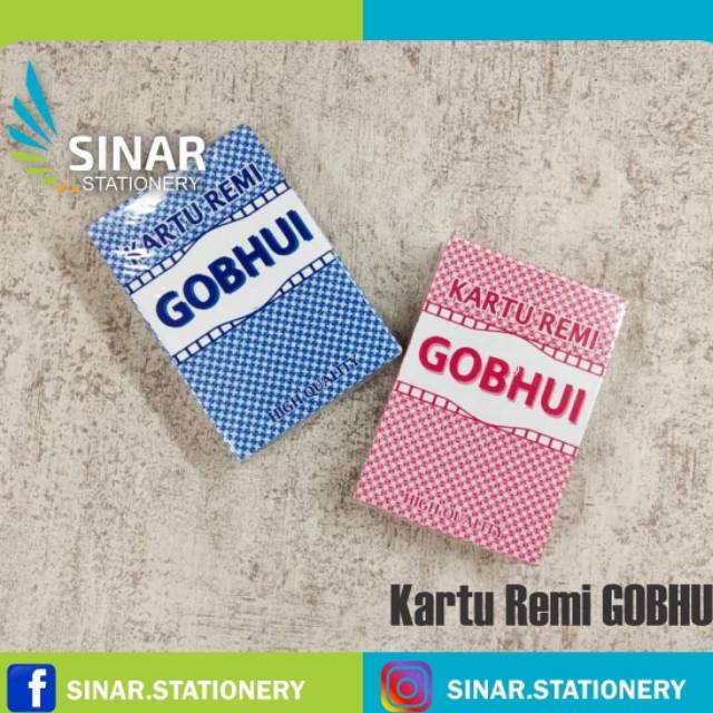 KARTU REMI GOBHUI/KARTU REMI MAINAN/KARTU POCKER