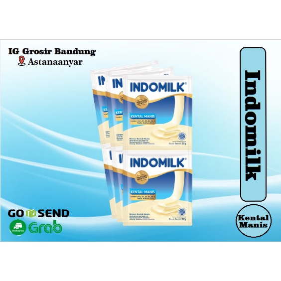 

Indomilk Kental Manis Putih isi 6pcs