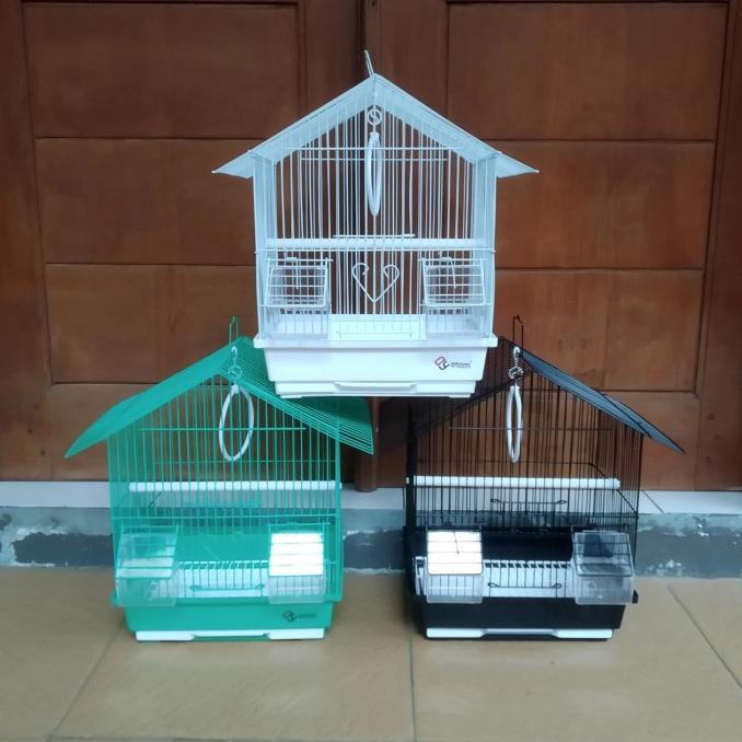 Kandang Sangkar Burung Lovebird Hamster Kecil Merk Dayang Rumah