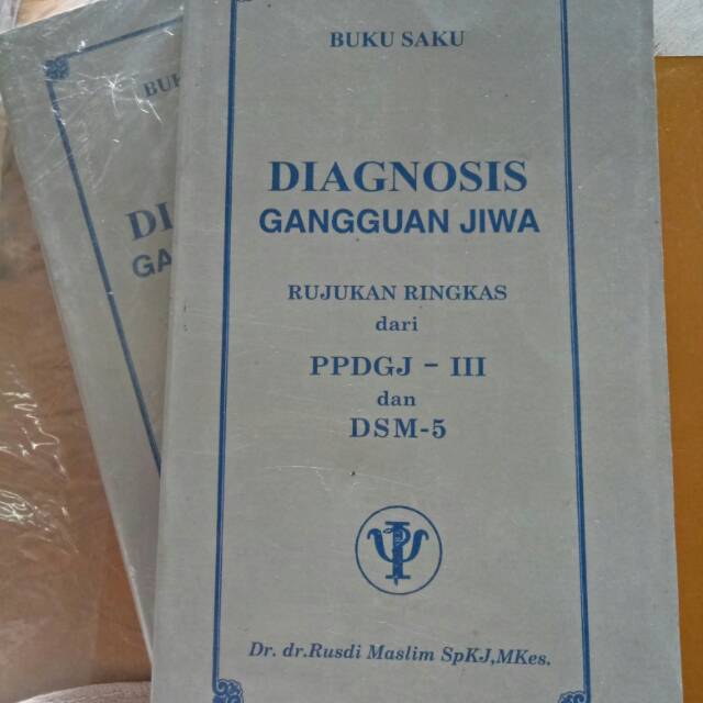 buku saku Diagnosa Ganggyan Jiwa PPDGJ