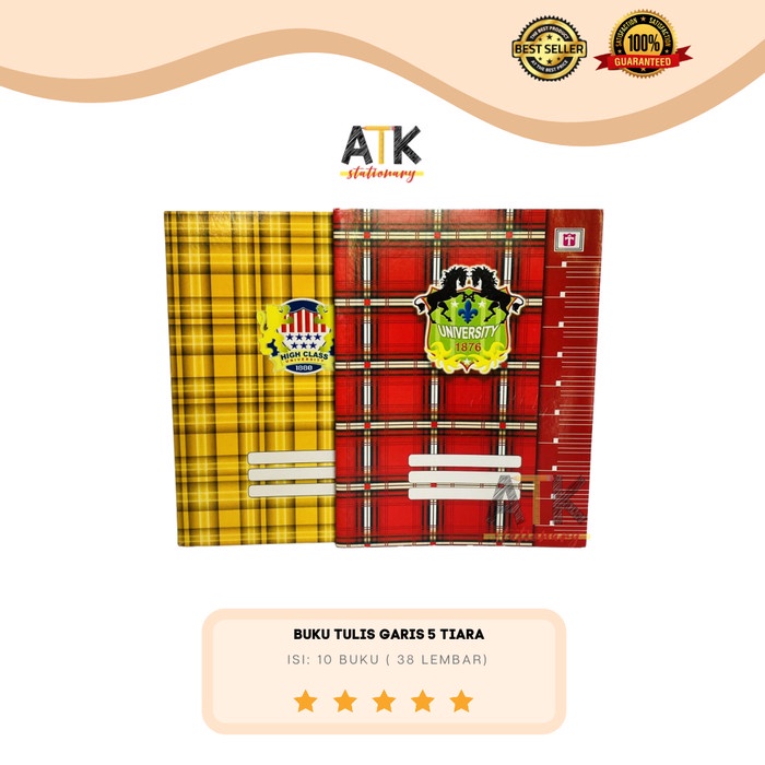 

Diskon Buku Tulis Garis Lima Bintang Obor Atk Sale!!!