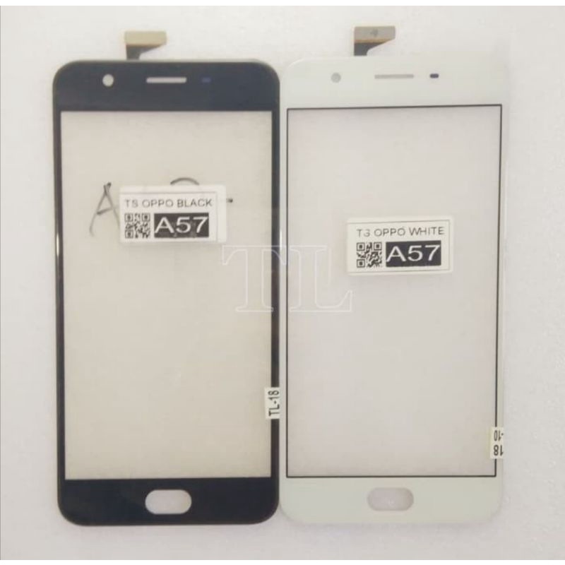 Touchscreen Oppo A57 Kaca layar sentuh