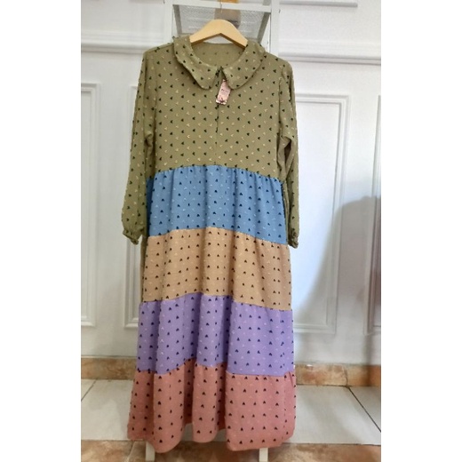 MIDI DRESS/ LONG TUNIK/MAXI RUBY RAINBOW