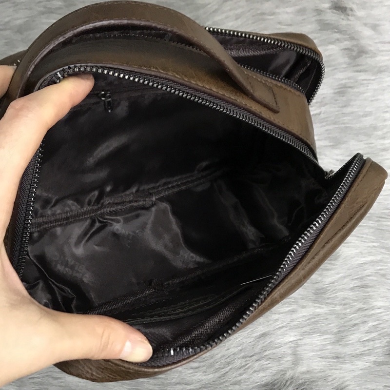 Handbag Tangan MB tas cosmetic pria/wanita kulit pilihan berkwalitas import