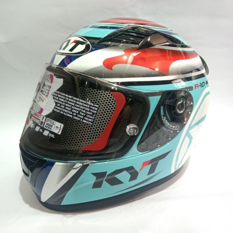 Helm KYT R10 Aquamarine