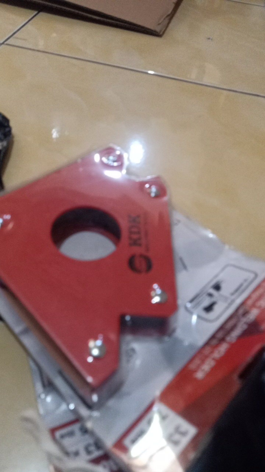 Siku Magnet Las 5 Inch 75lbs Kdk / Magnetic Welding Holder 5inch 75 Lbs Merk Kdk