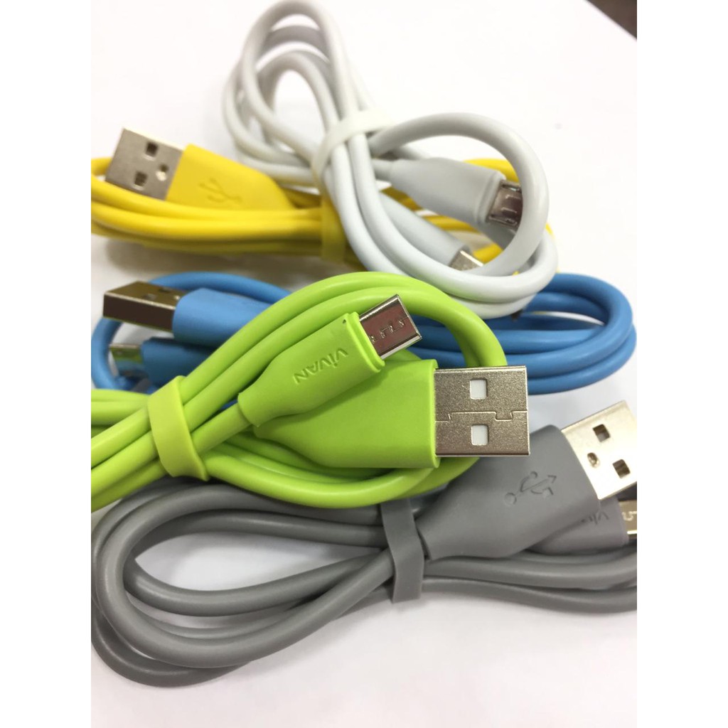 Kabel Data VIVAN ROBOT CBM80/ RDM100S / RDL100S / RDC100S  Atau Kabel Micro USB IPHONE &amp; TYPE-C