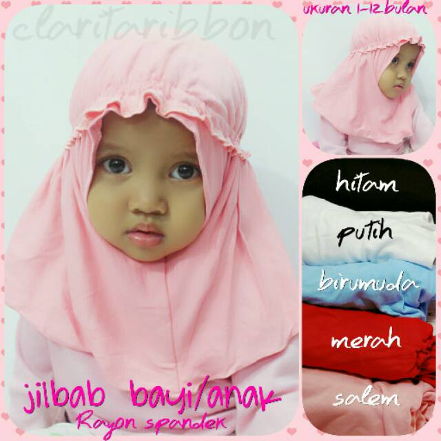 Jilbab instan bayi