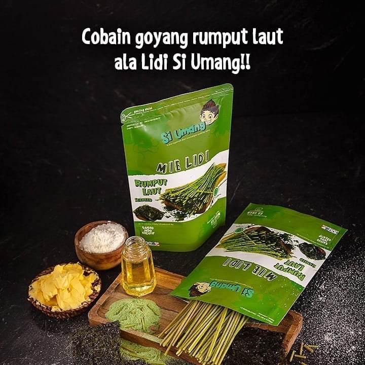 

varian rasa rumput laut dari Lidi Si Umang