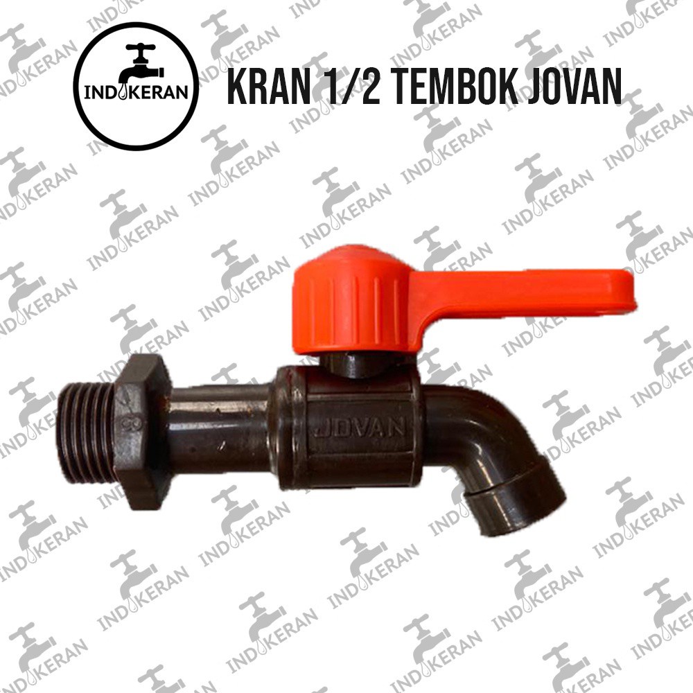 INDOKERAN - Kran JOVAN Tembok - 1/2 Inch