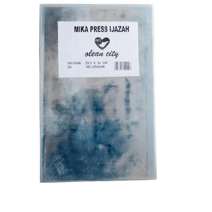 

【LAST CHANCE】 (10pcs) Plastik press Ijasah kartu keluarga dan akte ukuran f4 (TERBARU)