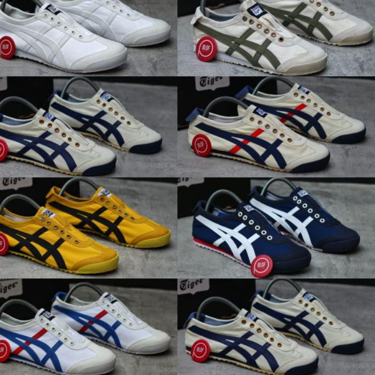 [KODE DCNZY] Asics Onitsuka Tiger Slip On Pria Wanita Premium Import Vietnam Original Quality Best S