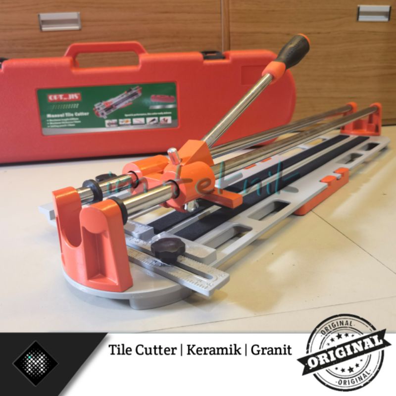 Manual tile cutter granite 60 cm Alat pemotong granit dan kramik keramik opt model rubi star
