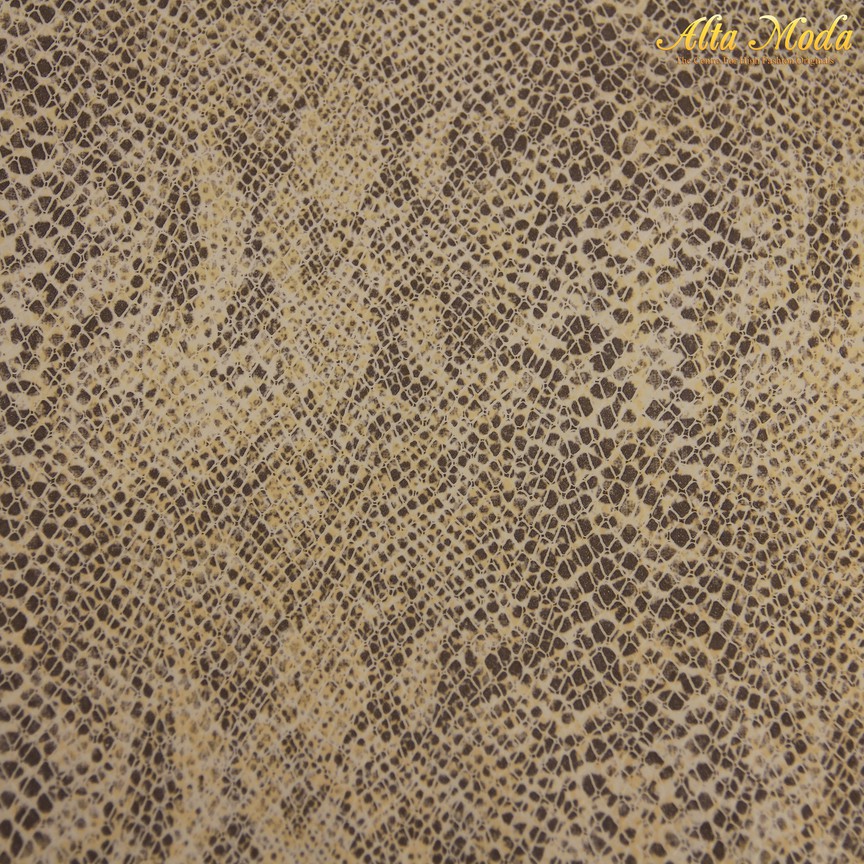 

Alta Moda Leather Look Snakeskin Look Alike Coklat (1M)