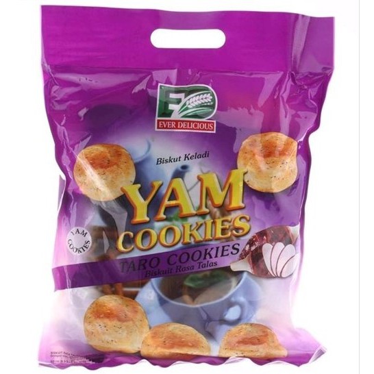 Cookies Ever Delicious 350g / Kue Kering Keju Yam Kacang Polong /Cheese Talas Taro Green Peas Peanut