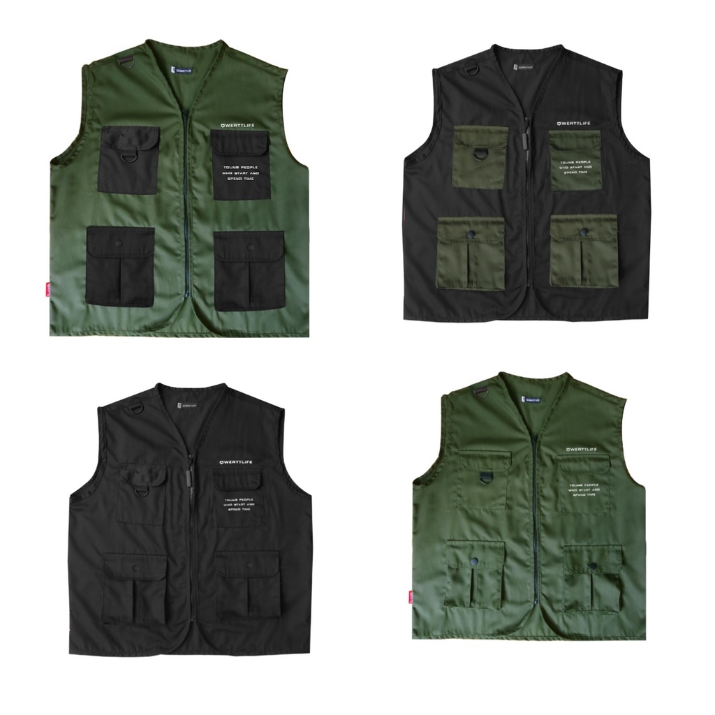 Rompi Cargo -Vest - Qwerty Life