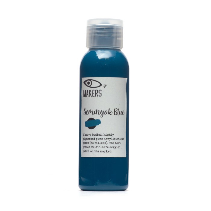 

Seminyak Blue Acrylic Paint 100ml by MAKERS