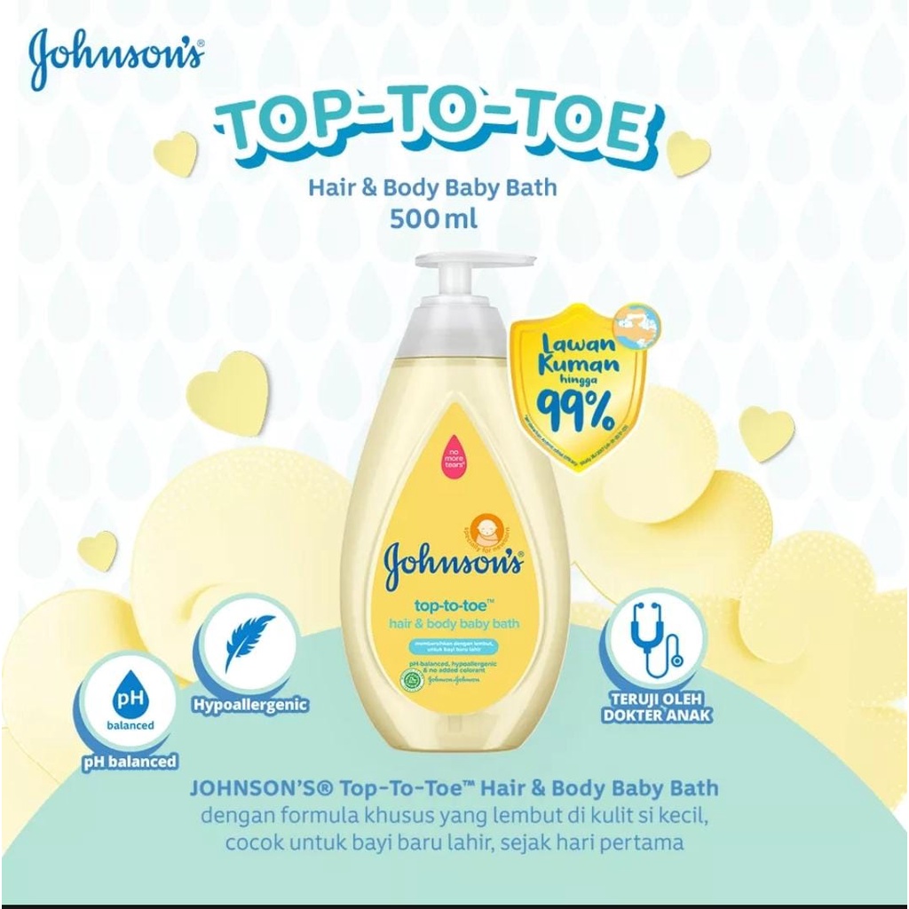 JOHNSONS BABY COTTON TOUCH / TOP TO TOE  / MILK RICE/BEDTIME HAIR AND BODY WASH BOTTLE AND REFILL