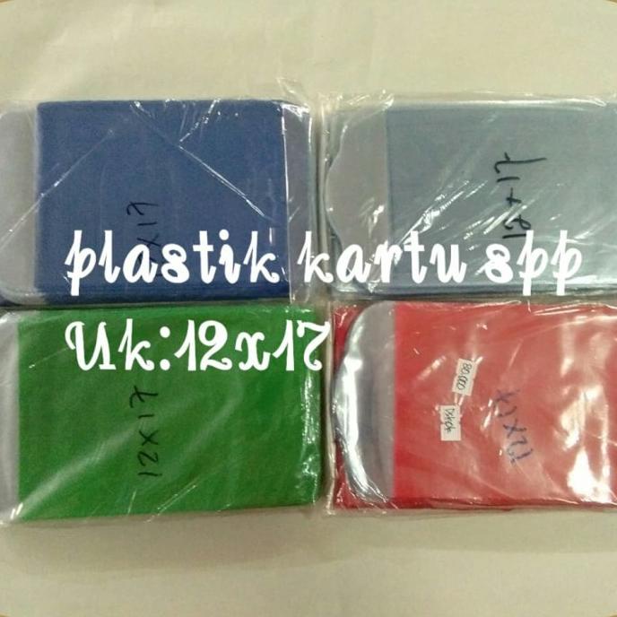 

[BISA COD] Plastik SPP / Kartu Iuran 12 x 17 Cm