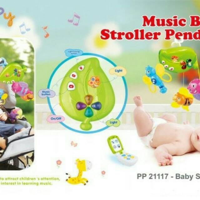 PLOOPY MUSIC BABY STROLLER PENDANT (12M+) MAINAN