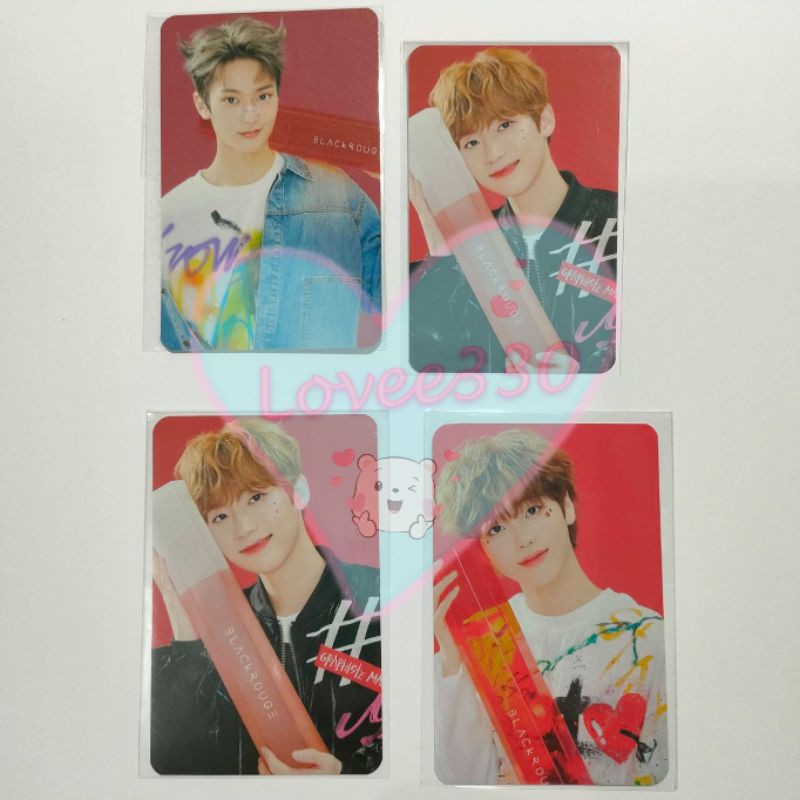 PC Photocard Benefit Black Rouge BR x Cravity Jungmo Hyeongjun Taeyoung Blackrouge S2 Season 2 S