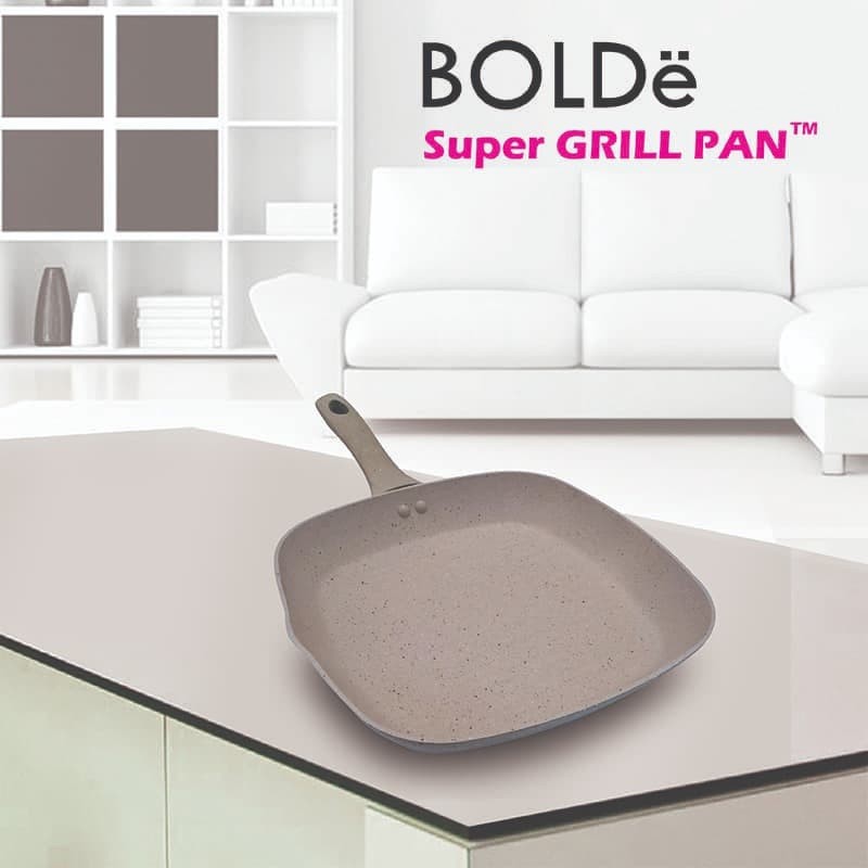 BOLDe Super Grill Pan 28cm - Panci Wajan Pemanggang - BOLDe Pemanggang