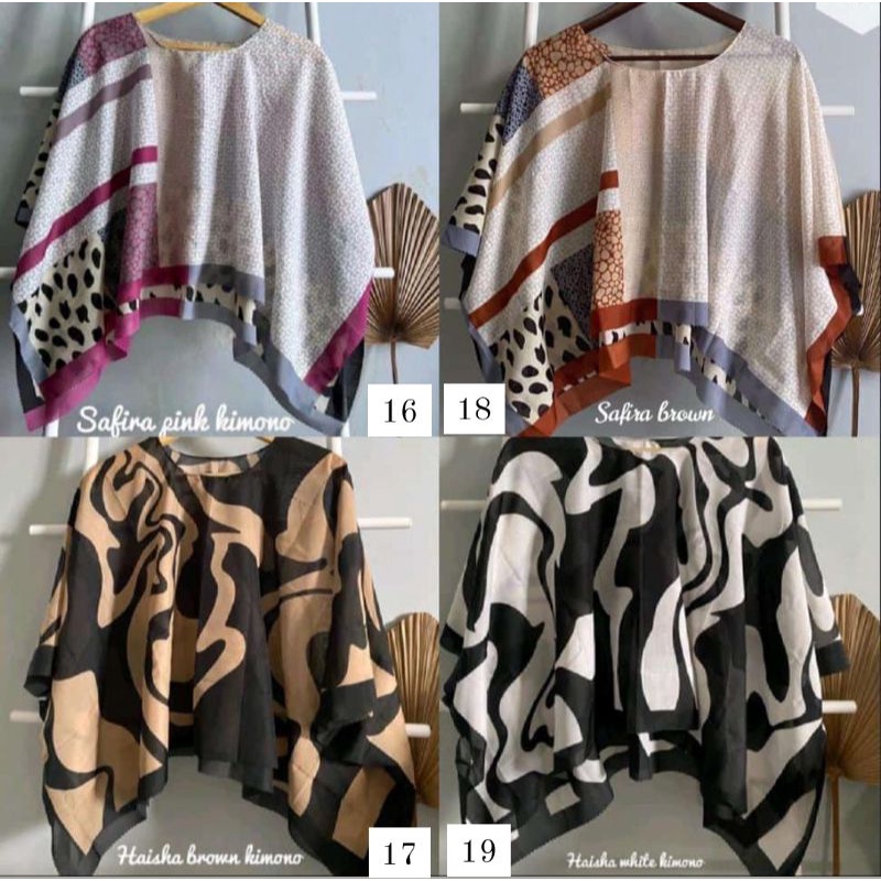 KIMONO OUTER SCARF // BAHAN VOAL // MOTIF PRINTING// ALL SIZE // TEPI LASER CUT // HARGA MURAH // HARGA GROSIR