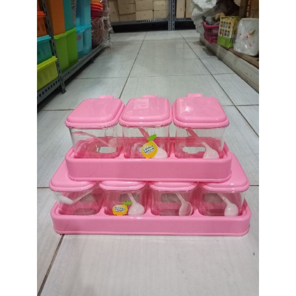 Rak bumbu Golden Lemon isi 3 atau 4