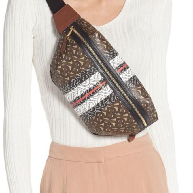 Waist Bag Burberry Bumbag Premium Tas Selempang Unisex Pria Wanita Nunayolashop
