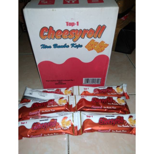 

snack Top 1 chesseroll berhadiah uang tunai 10pcs