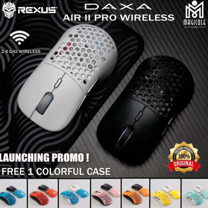 REXUS DAXA AIR II WIRELESS GAMING MOUSE DAXA 2 PRO WIRELESS MOUSE RGB SDG64655E