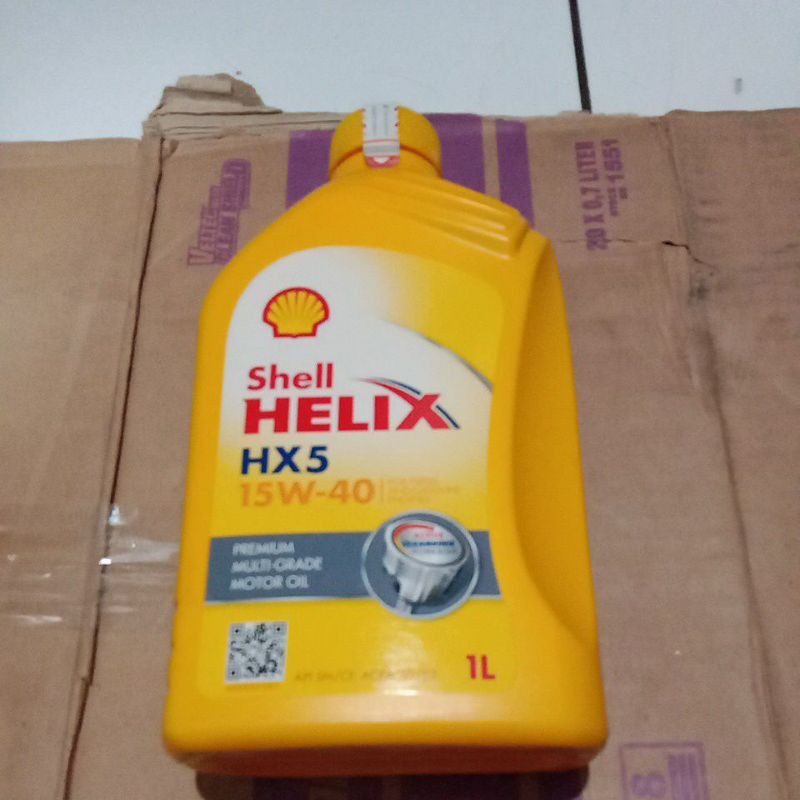 OLI SHELL HELIX HX5 ASLI ISI 1LITER ORIGINAL SHELL