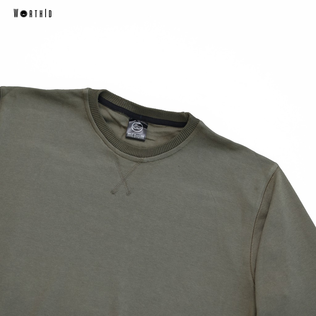 

BAGUS BERKUALITAS TERBAIK AWAL TAHUN// Worth ID Crewneck Matcha