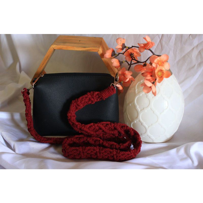 (READY STOK) Macrame tali tas/ strap bag/ strap camera/ strap tas