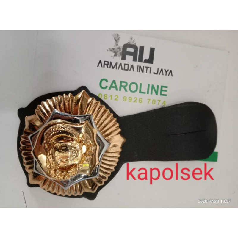 

Tanda Jabatan Kw1 Exclusive Lux Kilap KA POL SEK|Tanda Jabatan Kw1 Kapolsek