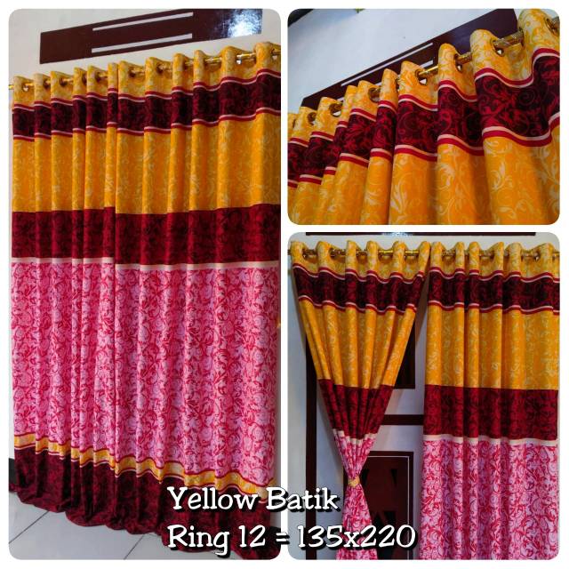 Gorden smokring yellow batik