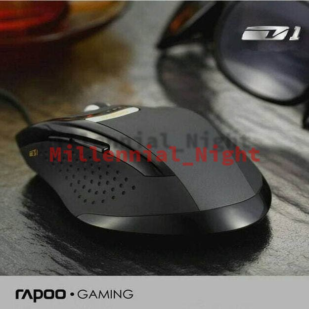 MOUSE GAMING RAPOO V1 2400DPI Optical Gaming Mouse USB