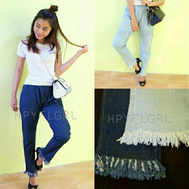 CELANA RAWIS JEANS Shopee Indonesia CELANA RAWIS JEANS Shopee Indonesia