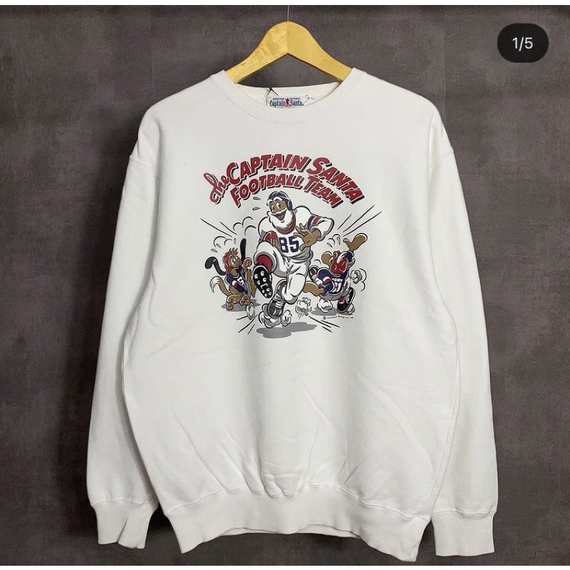 Captain santa vintage japan sweater