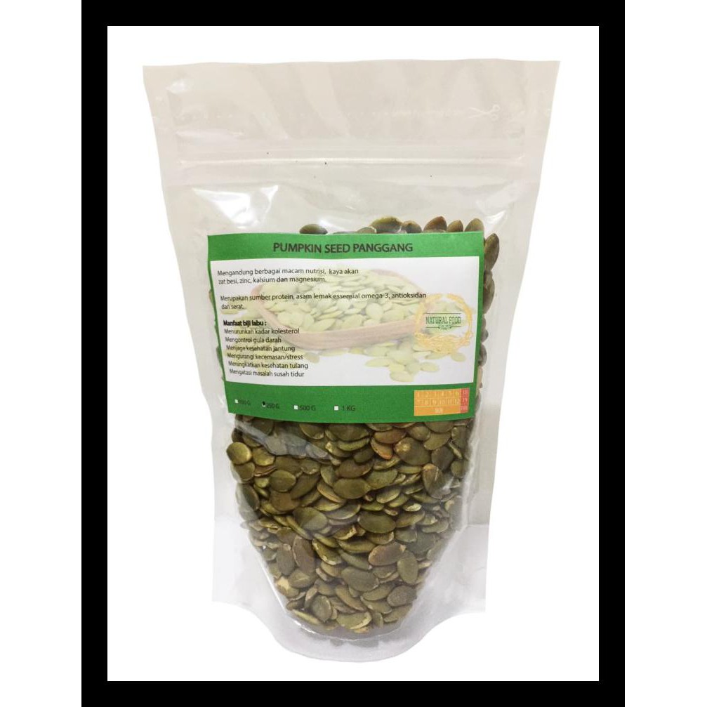 

READY! PUMKIN SEED (BIJI LABU) PANGGANG 250 GR PALING MURAH