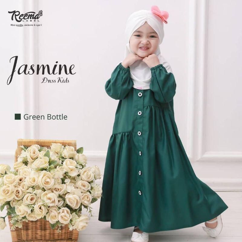 Promo Gamis anak polosan Elegan