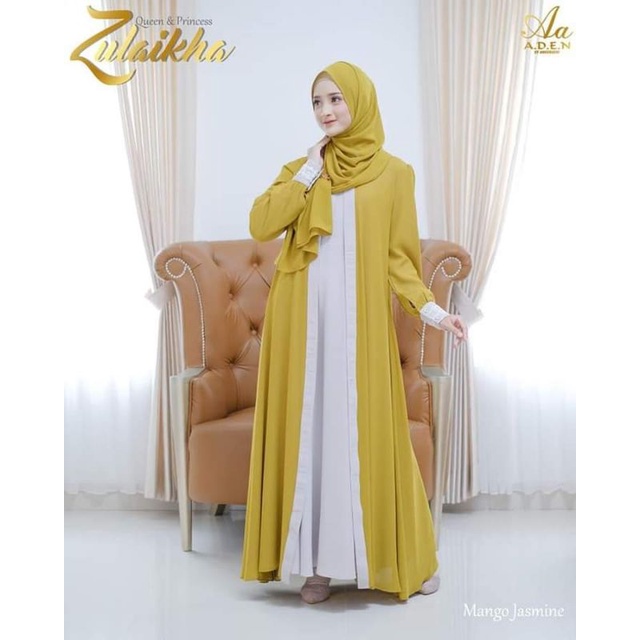 Diskon 10% Zulaikha Dress by ADEN ORI