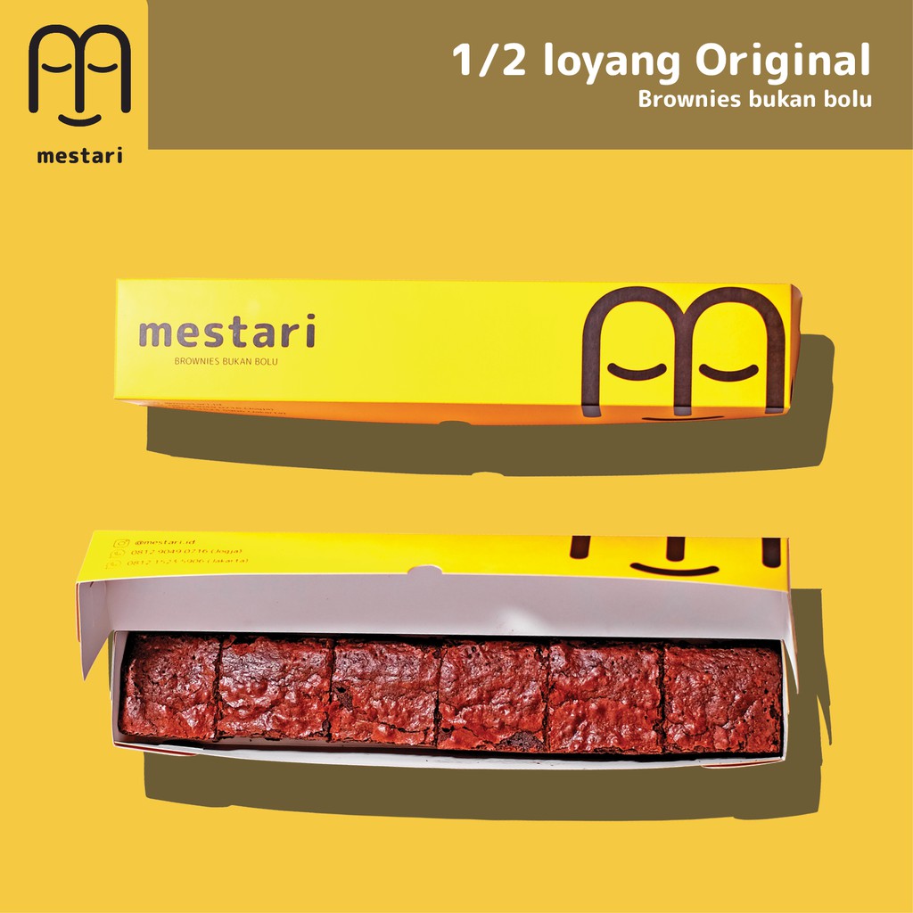 

BROWNIES ORIGINAL 1/2 LOYANG APPROVED By Food Blogger HANS DANIALS